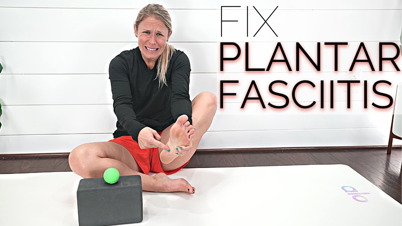 youtube how to cure plantar fasciitis in one week